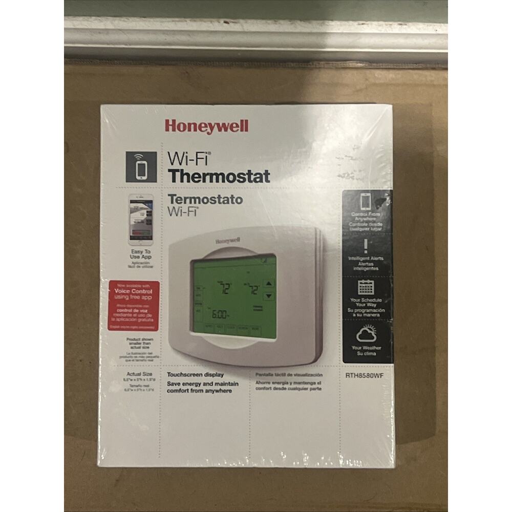 * NEW HONEYWELL RTH8580WF Touchscreen 7-Day WIFI Programmable Thermostat Remote